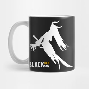 Black Gold Saw Mug